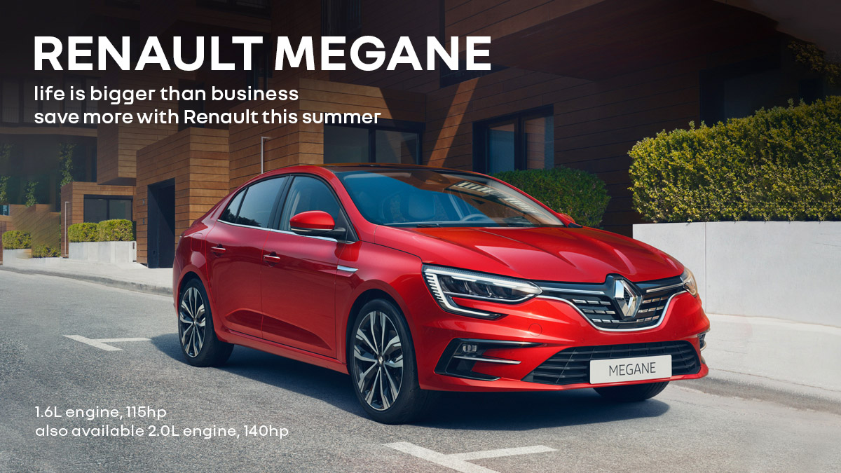 Renault MEGANE front view