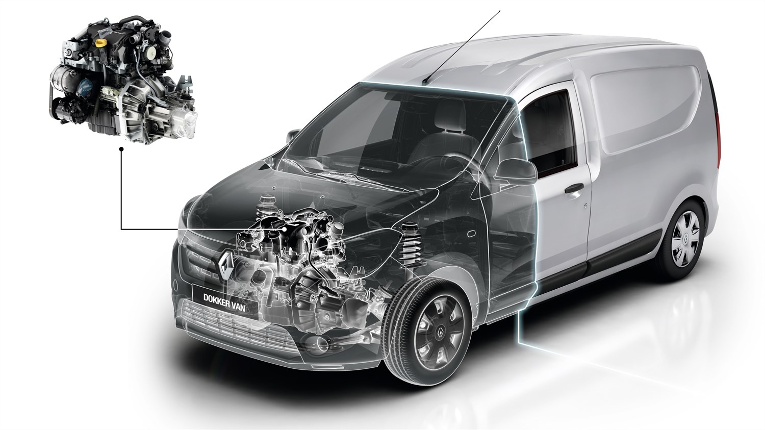 Renault Dokker Van 1.6 85 hp engine