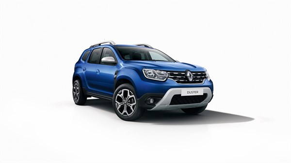 Renault Duster caspian blue car