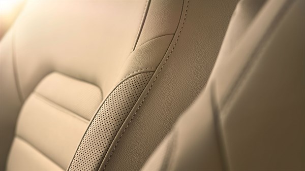 Renault Duster beige leather seats