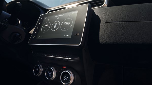 Renault Service - Multimedia tablet behind headrests