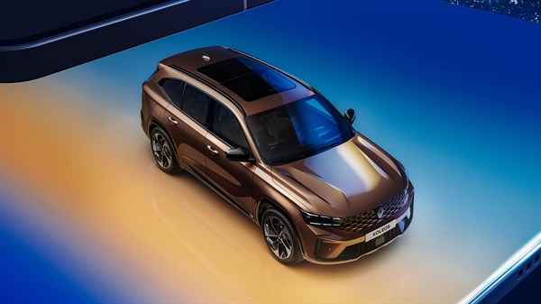 New Renault Koleos - large panoramic sunroof