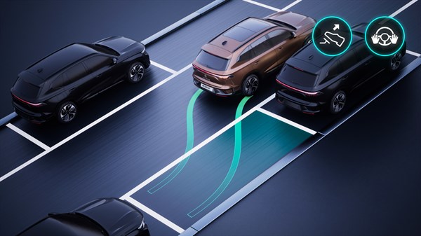 New Renault Koleos - full automatic parking