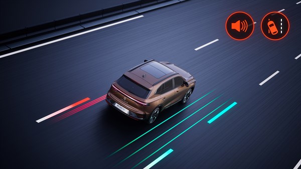 Renault Koleos - lane departure warning
