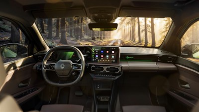 openR link system and deep brown textile board trim
