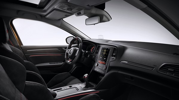Renault Megane R.S. Interior Dashboard Design