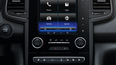 Renault KOLEOS automatic 2-zone ac with rear air ven