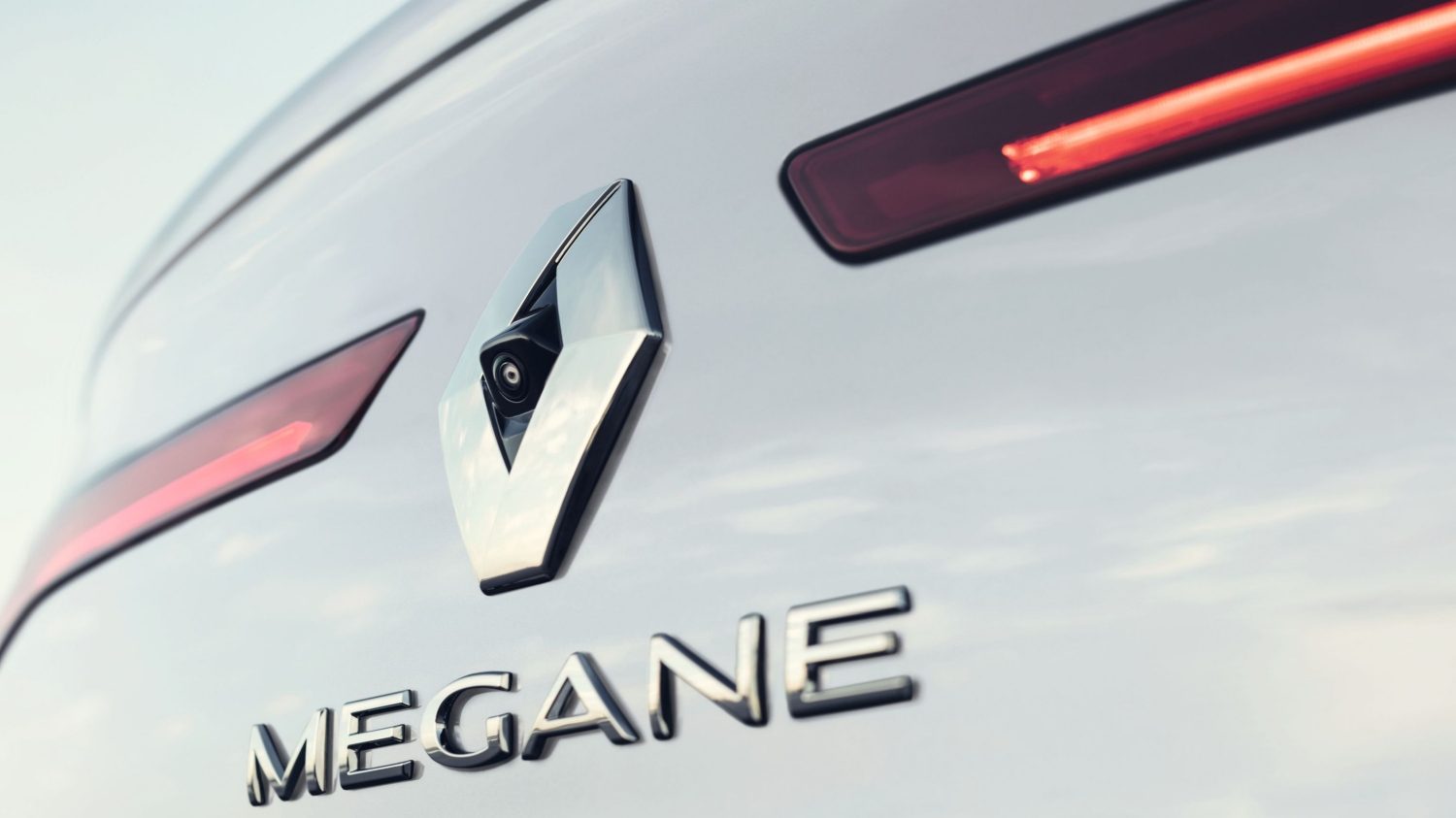 Renault Megane Sedan Rear Renault logo