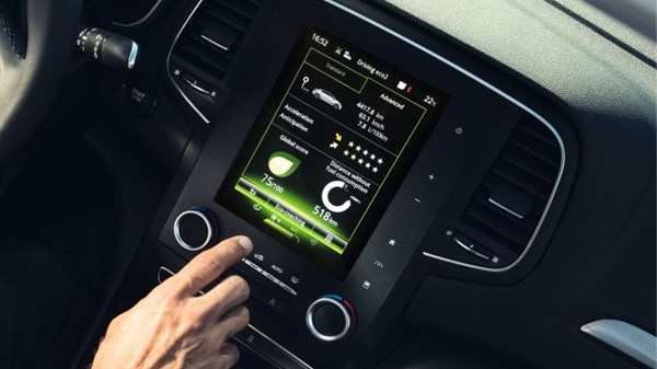 Renault MEGANE Vertical Touchscreen