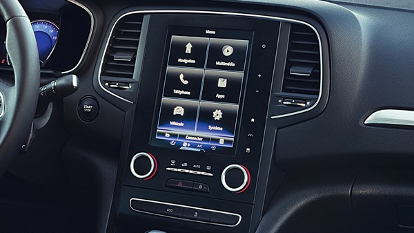 Renault MEGANE Sedan - R-LINK 2 touchscreen tablet