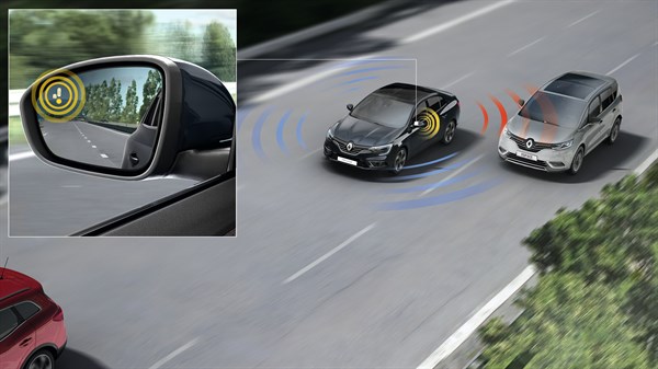 Renault MEGANE Sedan - Blind spot warning