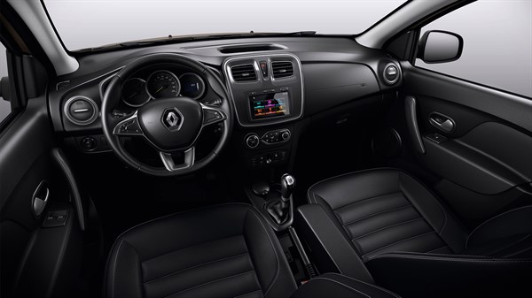 Renault SYMBOL - Black leather seats 