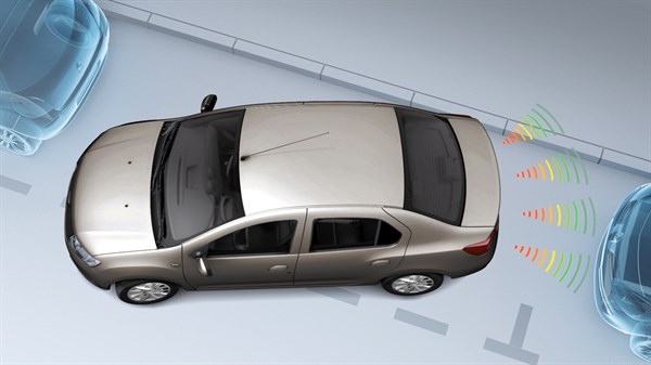 Renault SYMBOL - Rear parking sensor