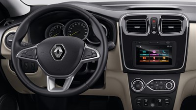 Renault Symbol dashboard view