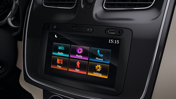 Renault SYMBOL - Media Nav close-up
