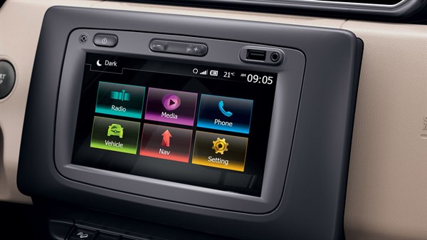 Renault Duster Media Nav 3.0 multimedia system