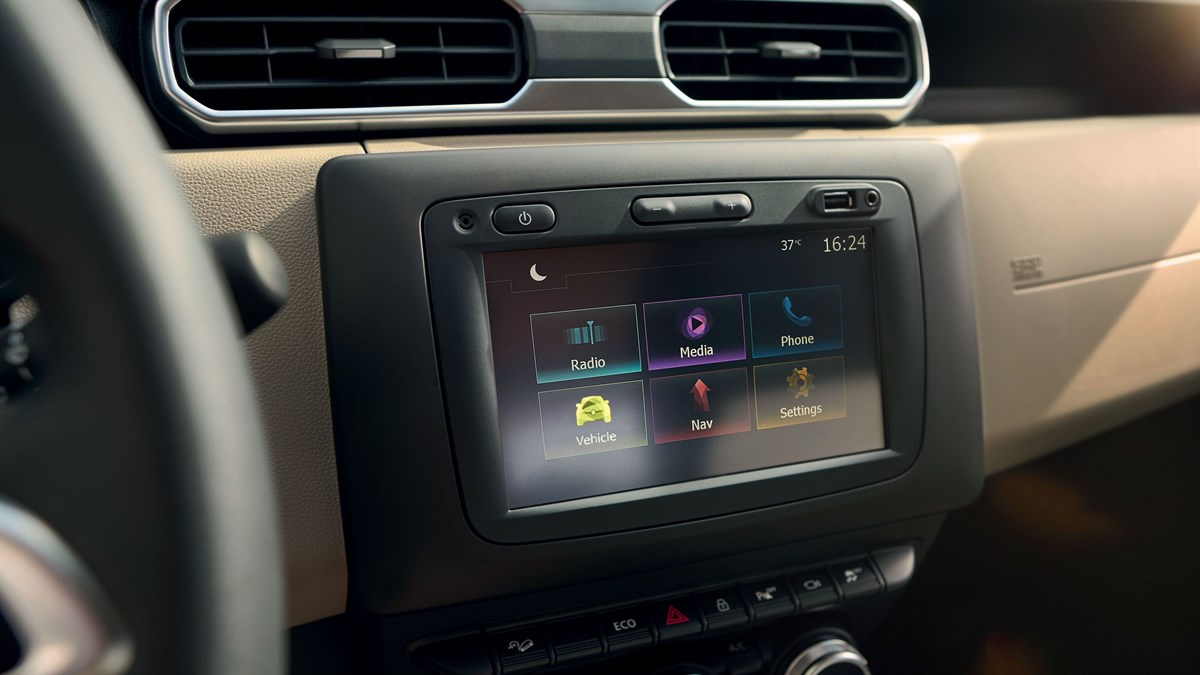 All-New Renault Duster R-link Multimedia System