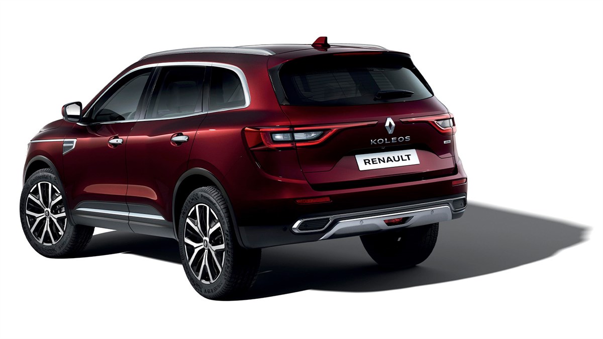 Renault KOLEOS exterior design 3D back view