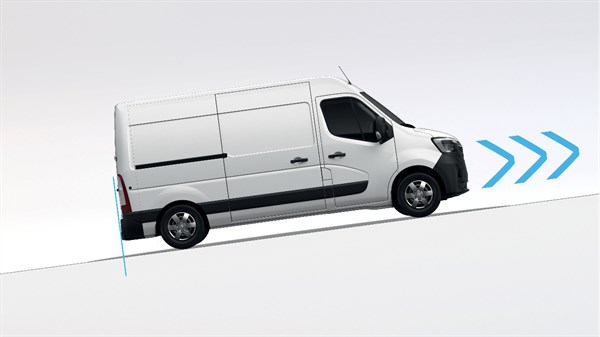Renault Master Van hill-start assist system